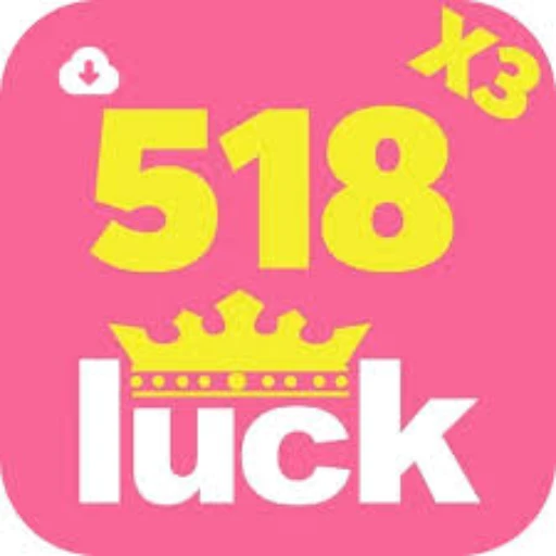 518 luck logo